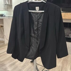 Lauren Conrad blazer 3/4 length sleeves size 10 black